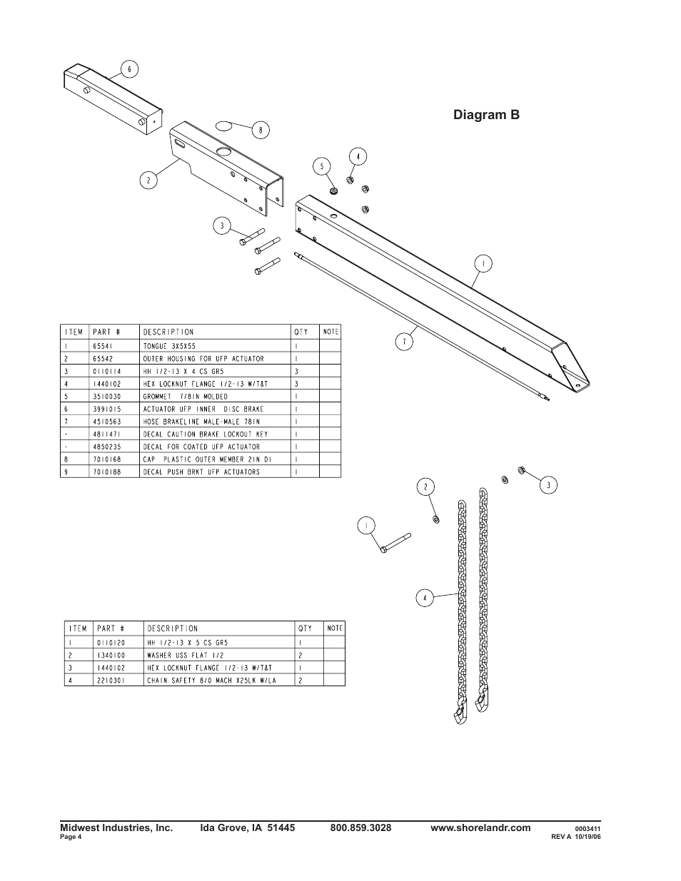 Diagram b | ShoreLand'r SLXR2313BSW V.1 User Manual | Page 4 / 12