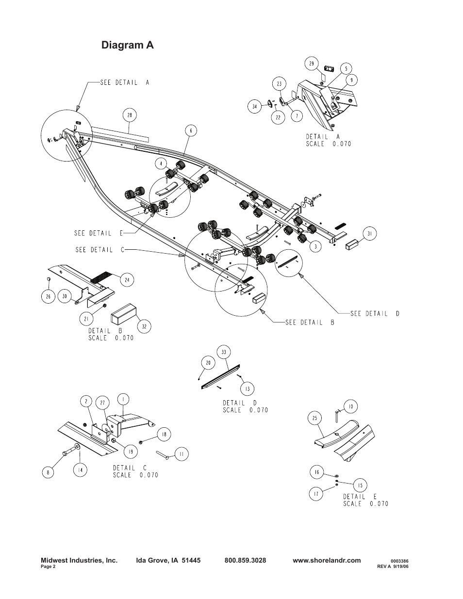 Diagram a | ShoreLand'r SLXR2313L V.1 User Manual | Page 2 / 12