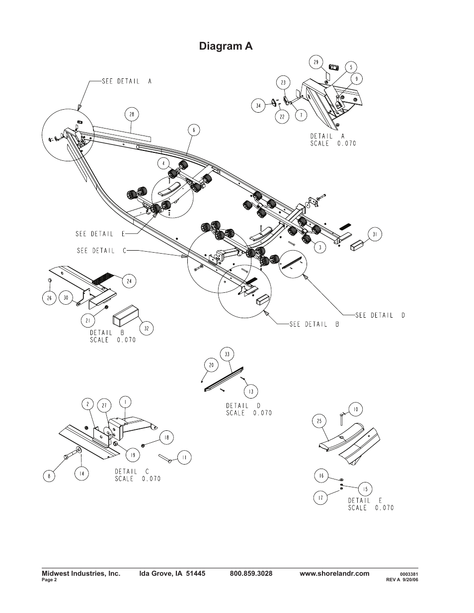 Diagram a | ShoreLand'r SLXR2313S V.1 User Manual | Page 2 / 12