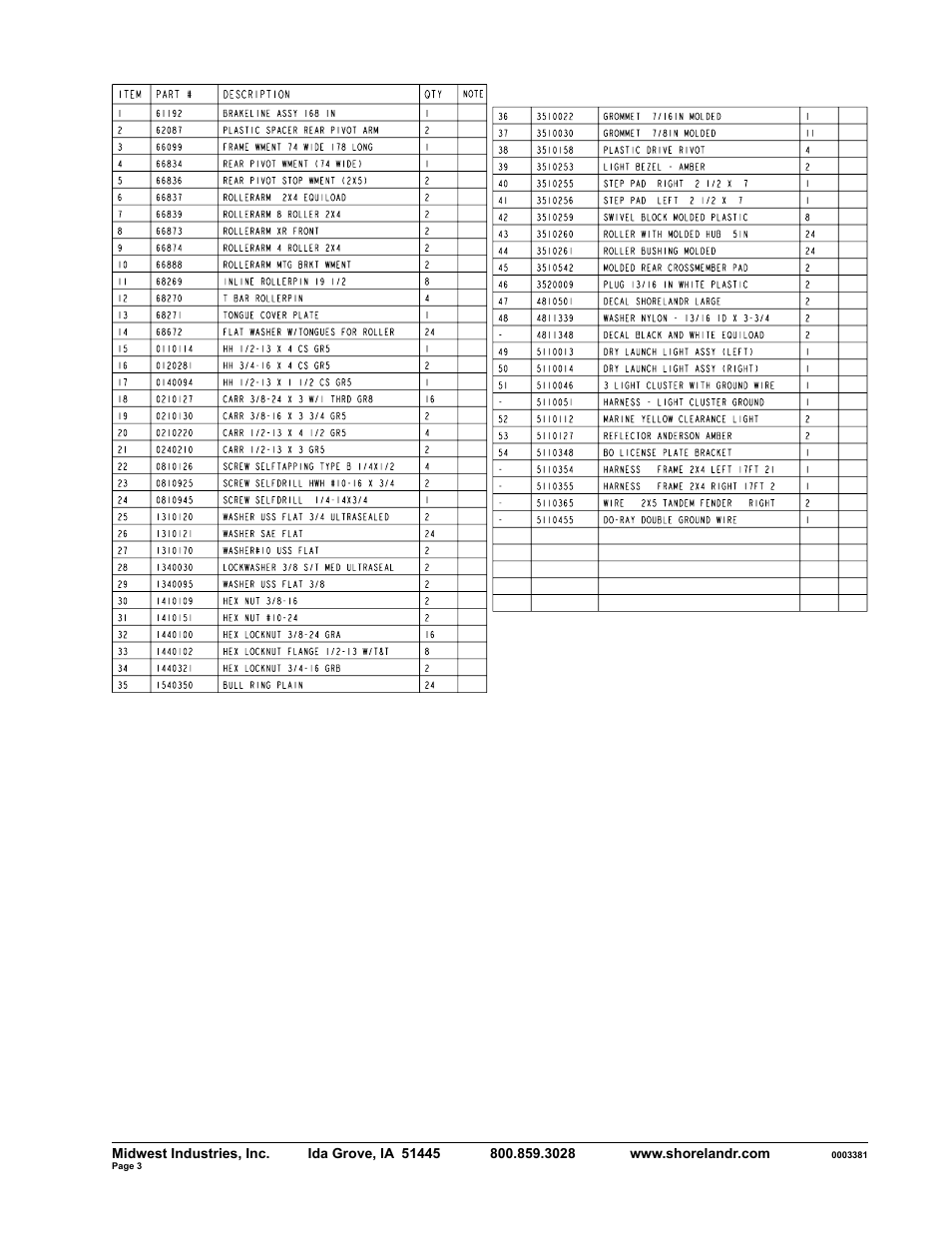 ShoreLand'r SLXR2313S V.2 User Manual | Page 3 / 10