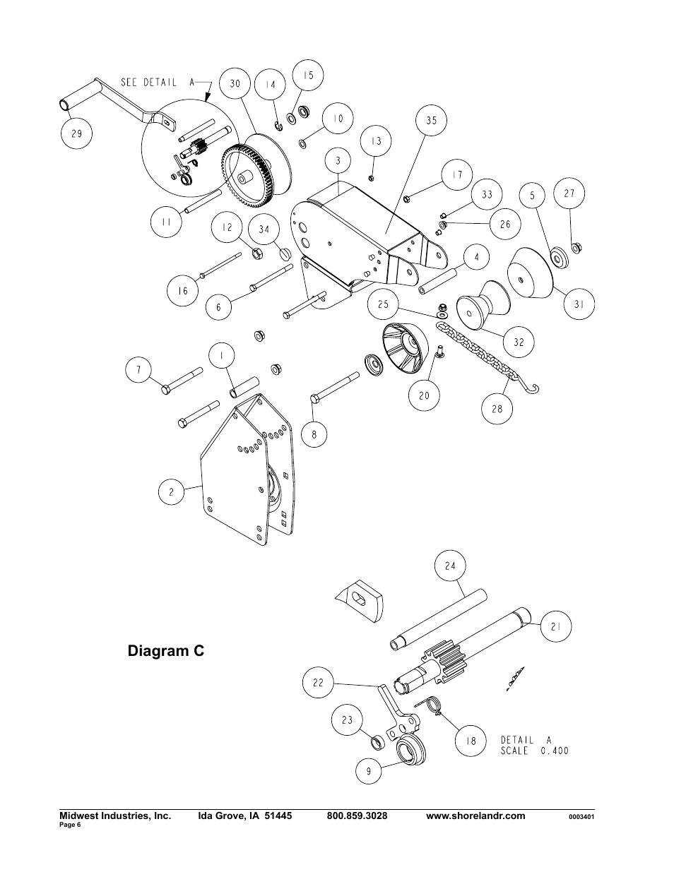 Diagram c | ShoreLand'r SLXR2313SW V.1 User Manual | Page 6 / 10