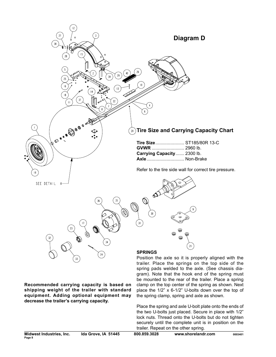 Diagram d | ShoreLand'r SLXR2313SW V.1 User Manual | Page 8 / 10