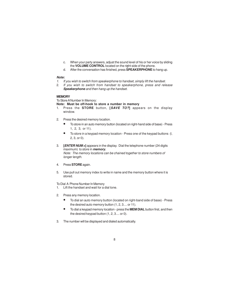 Cortelco Colleague 2211 User Manual | Page 11 / 22