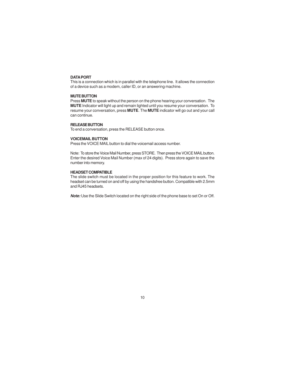 Cortelco Colleague 2211 User Manual | Page 13 / 22
