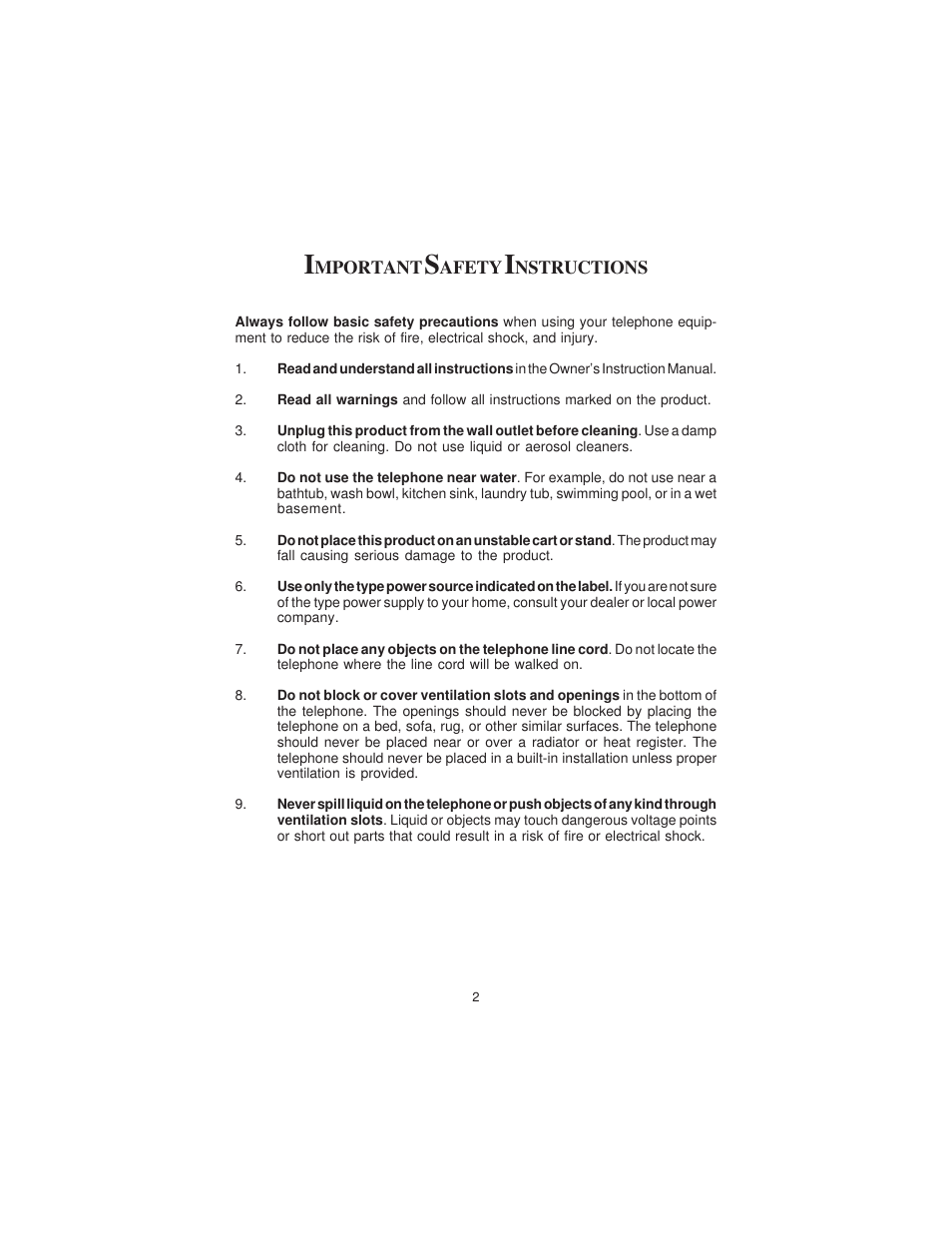 Cortelco Colleague 2211 User Manual | Page 5 / 22