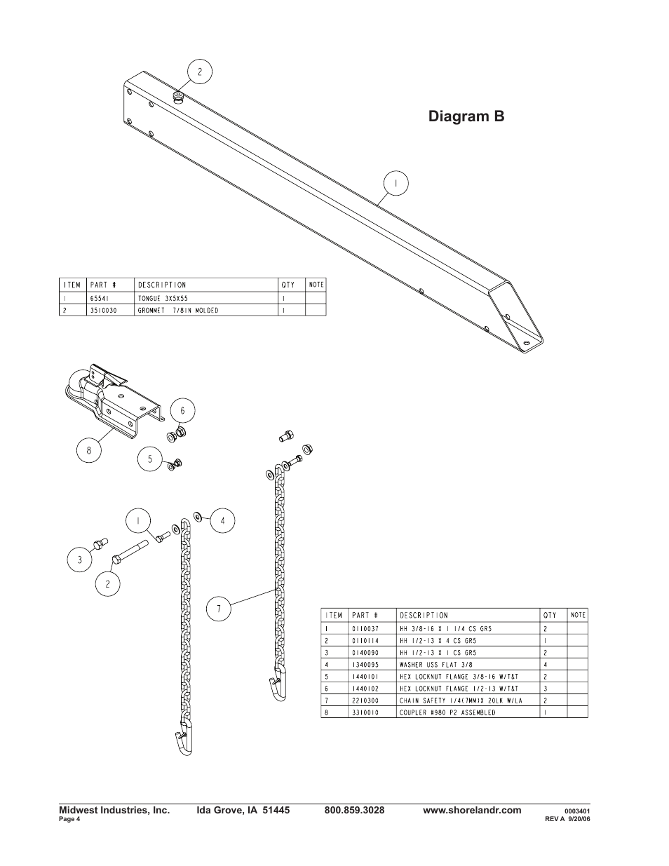 Diagram b | ShoreLand'r SLXR2313SW V.2 User Manual | Page 4 / 12