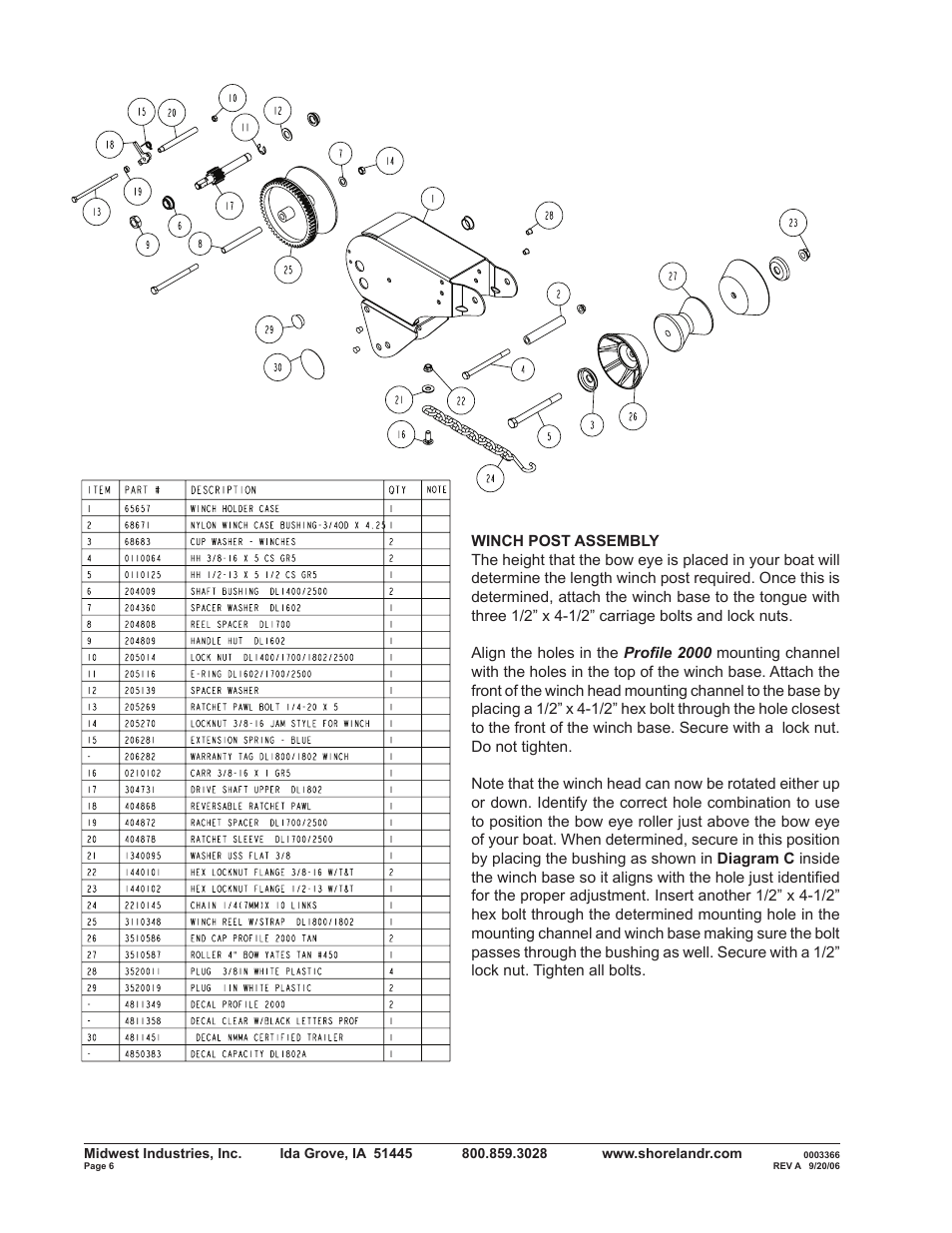 ShoreLand'r SLXR2314L V.1 User Manual | Page 6 / 12