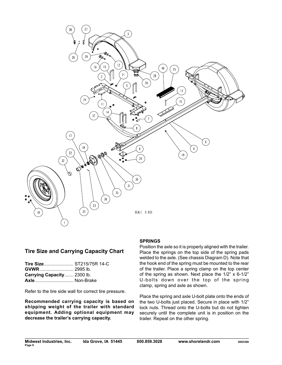 ShoreLand'r SLXR2314L V.2 User Manual | Page 8 / 10