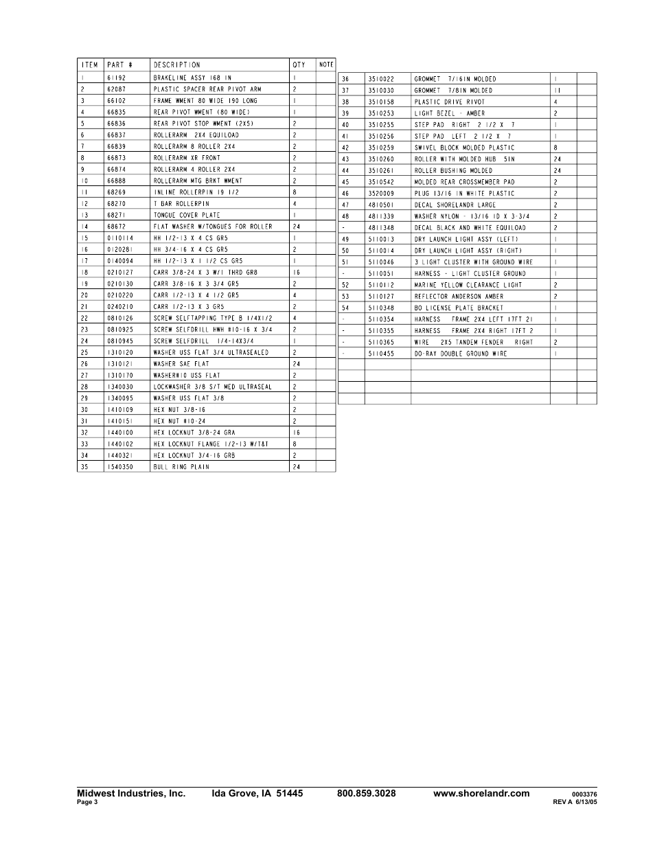 ShoreLand'r SLXR2314LW V.1 User Manual | Page 3 / 10