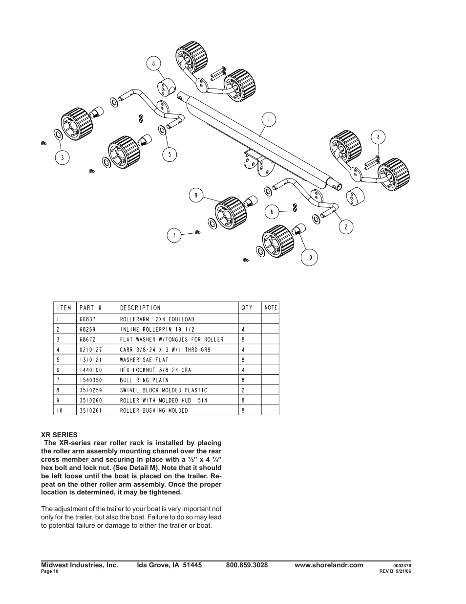 ShoreLand'r SLXR2314LW V.2 User Manual | Page 10 / 12