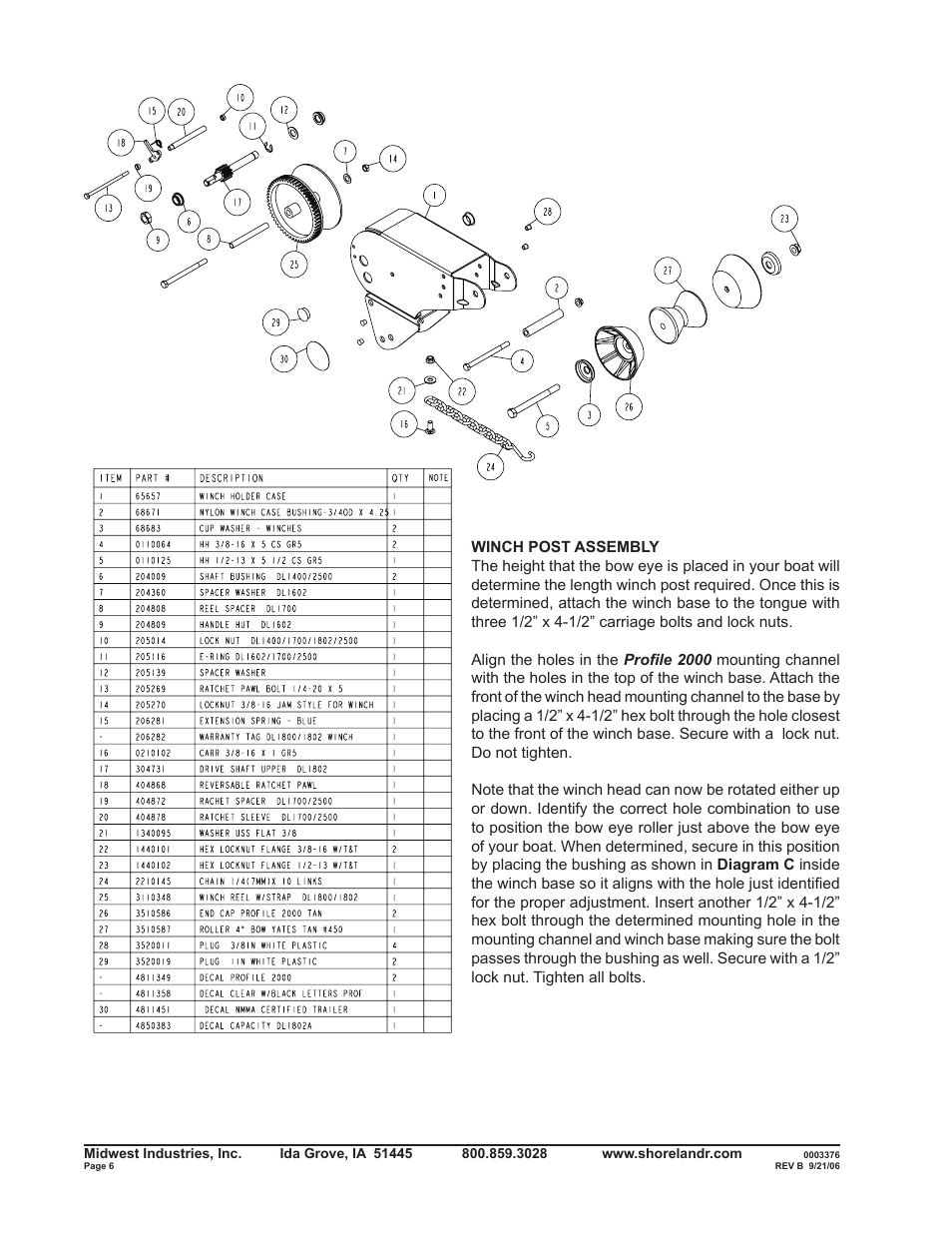 ShoreLand'r SLXR2314LW V.2 User Manual | Page 6 / 12