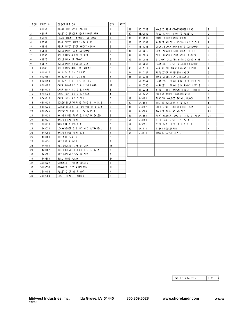 ShoreLand'r SLXR23L User Manual | Page 3 / 10