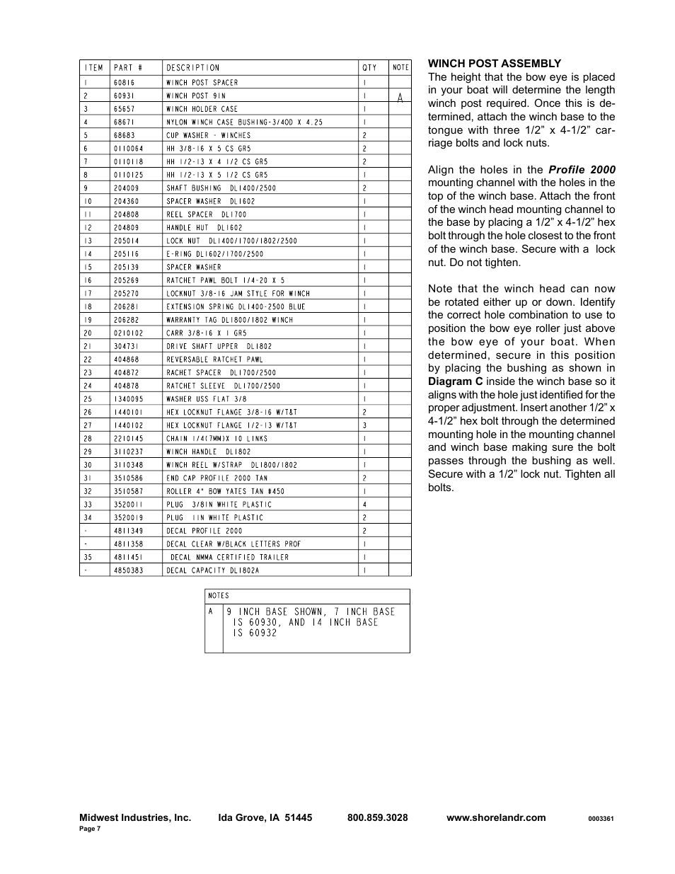 ShoreLand'r SLXR23S V.1 User Manual | Page 7 / 10