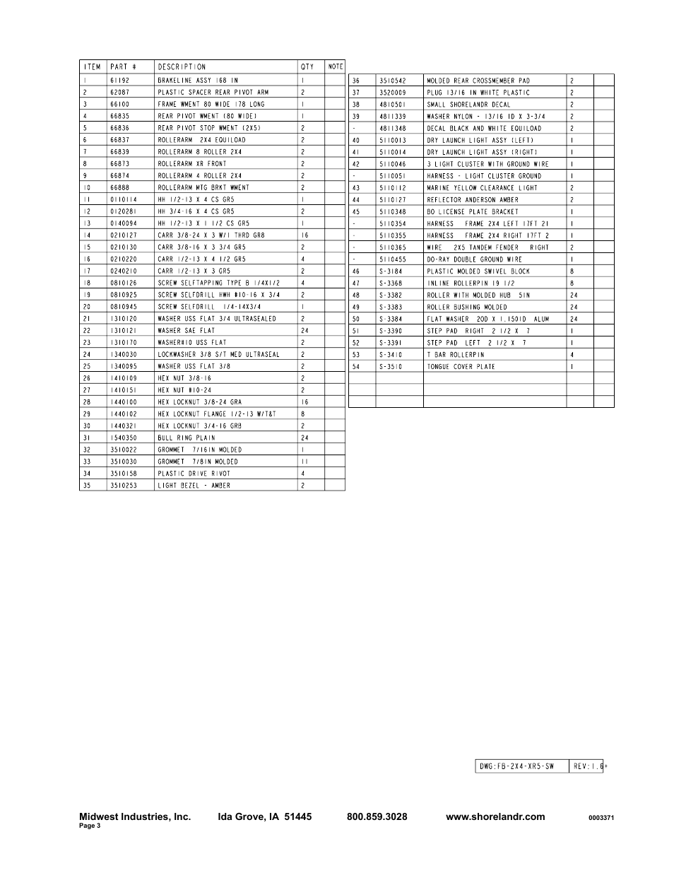 ShoreLand'r SLXR23SW User Manual | Page 3 / 10