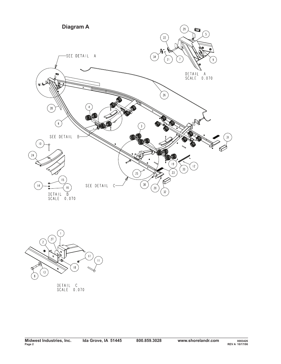 Diagram a | ShoreLand'r SLXR30BL V.2 User Manual | Page 2 / 12