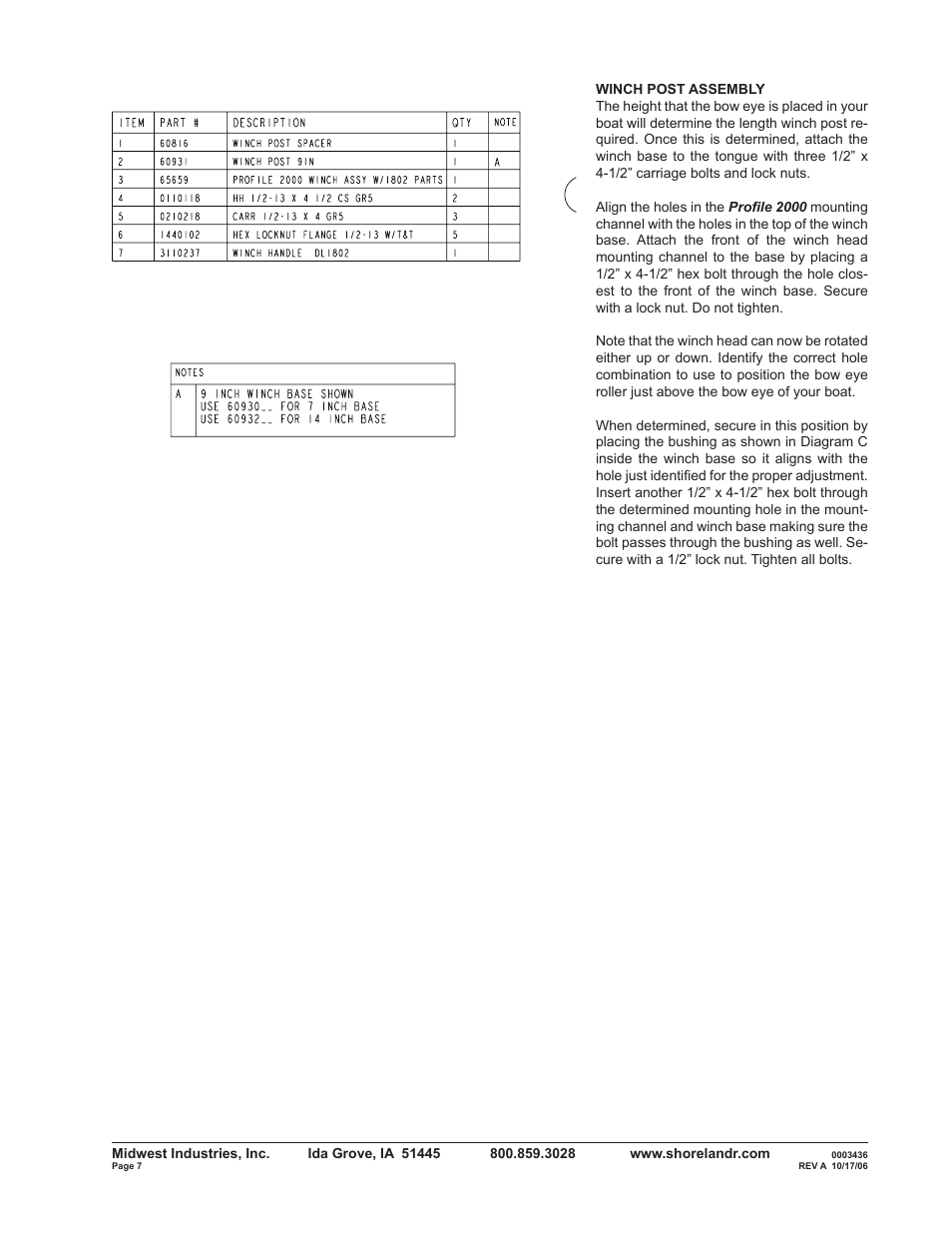 ShoreLand'r SLXR30BLW V.1 User Manual | Page 7 / 12