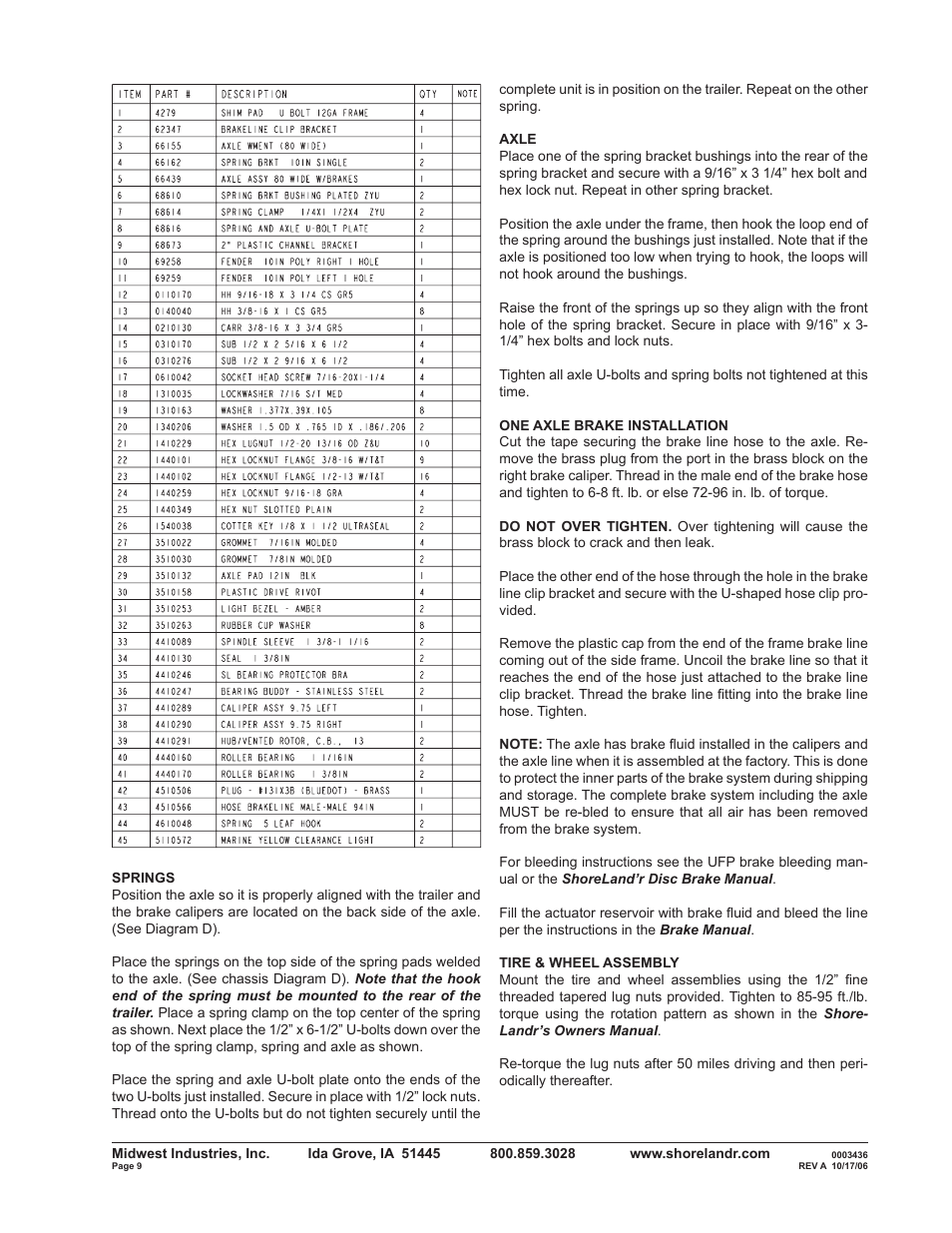 ShoreLand'r SLXR30BLW V.1 User Manual | Page 9 / 12