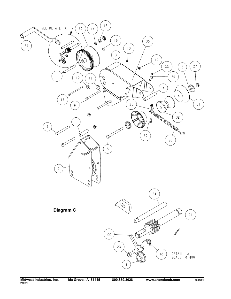 Diagram c | ShoreLand'r SLXR30BS V.1 User Manual | Page 6 / 10
