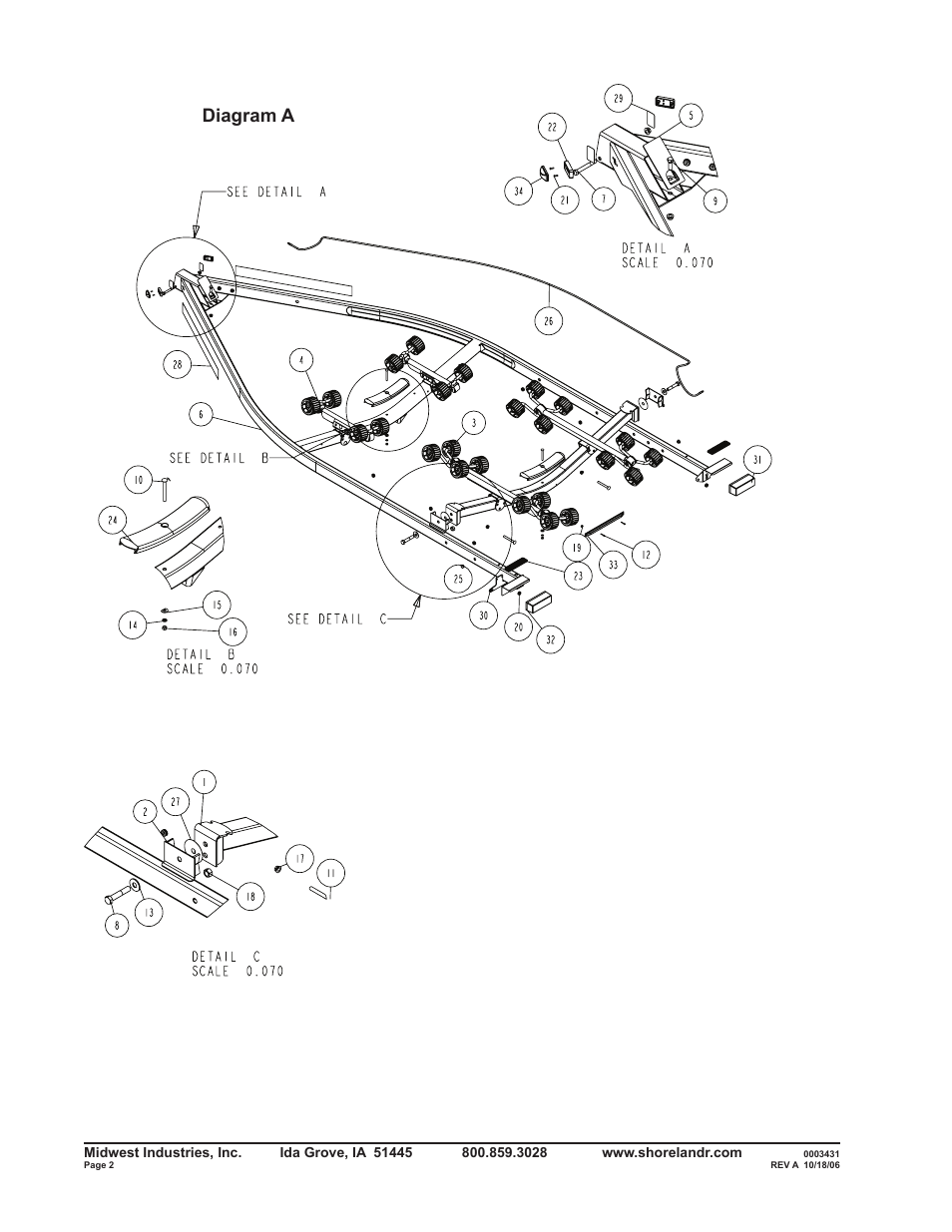 Diagram a | ShoreLand'r SLXR30BSW V.1 User Manual | Page 2 / 12