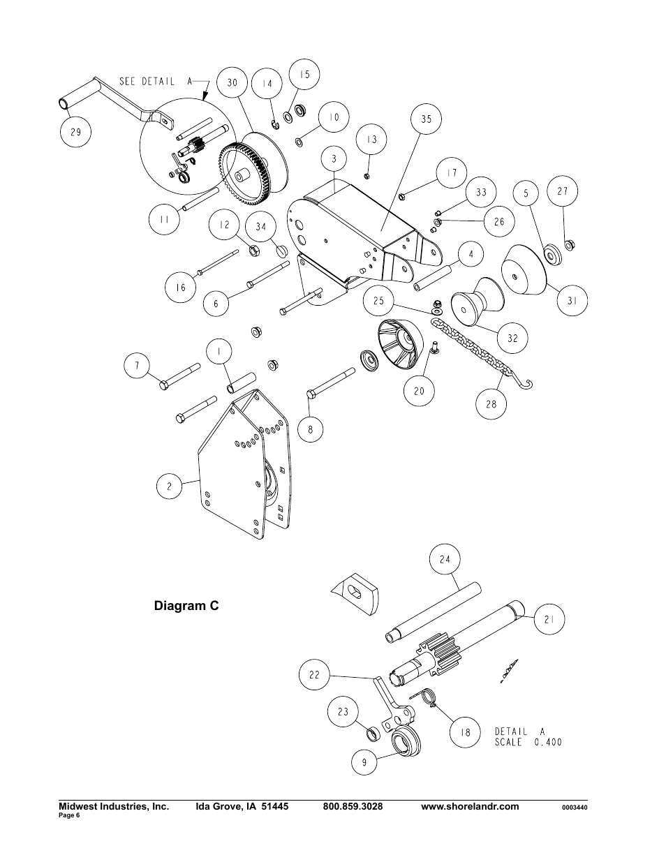 Diagram c | ShoreLand'r SLXR30BXLW V.1 User Manual | Page 6 / 10