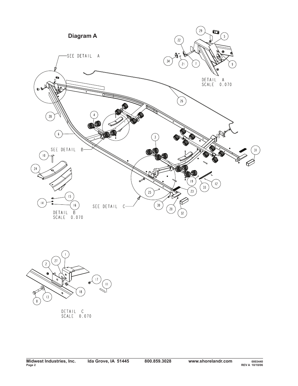 Diagram a | ShoreLand'r SLXR30BXLW V.2 User Manual | Page 2 / 12