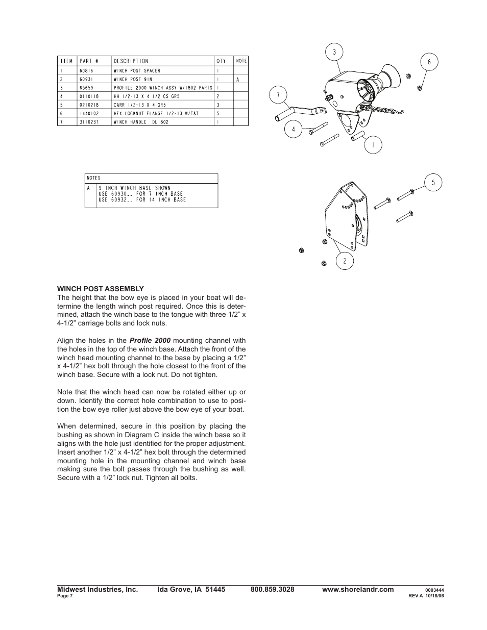 ShoreLand'r SLXR34BLW V.2 User Manual | Page 7 / 12