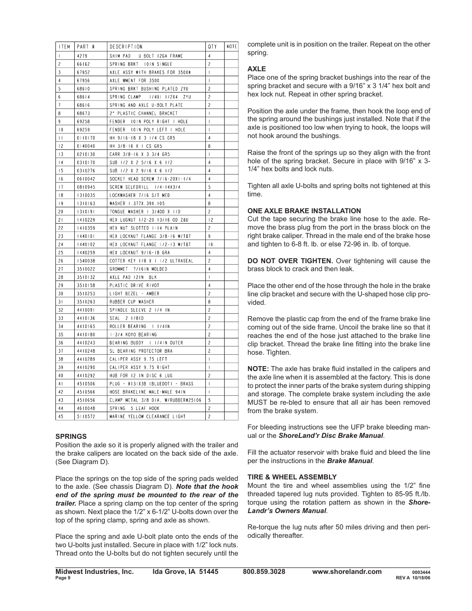 ShoreLand'r SLXR34BLW V.2 User Manual | Page 9 / 12