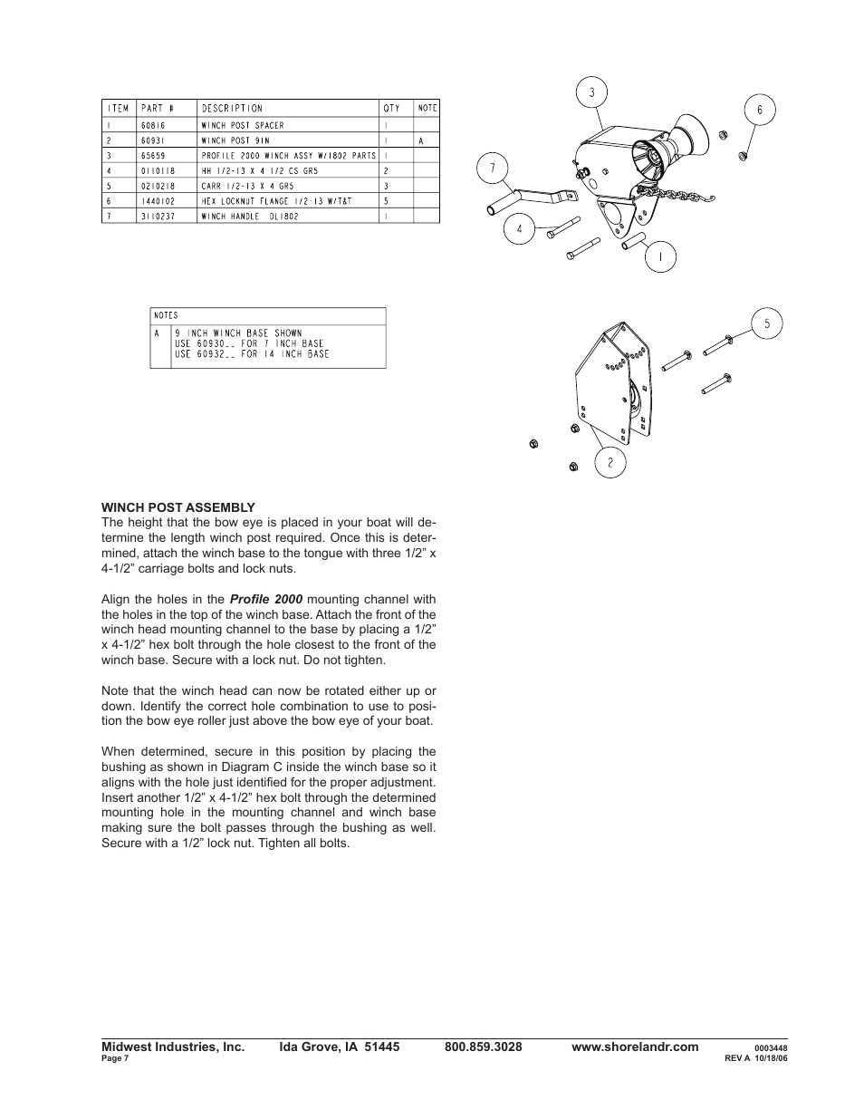 ShoreLand'r SLXR34BXLW V.1 User Manual | Page 7 / 12
