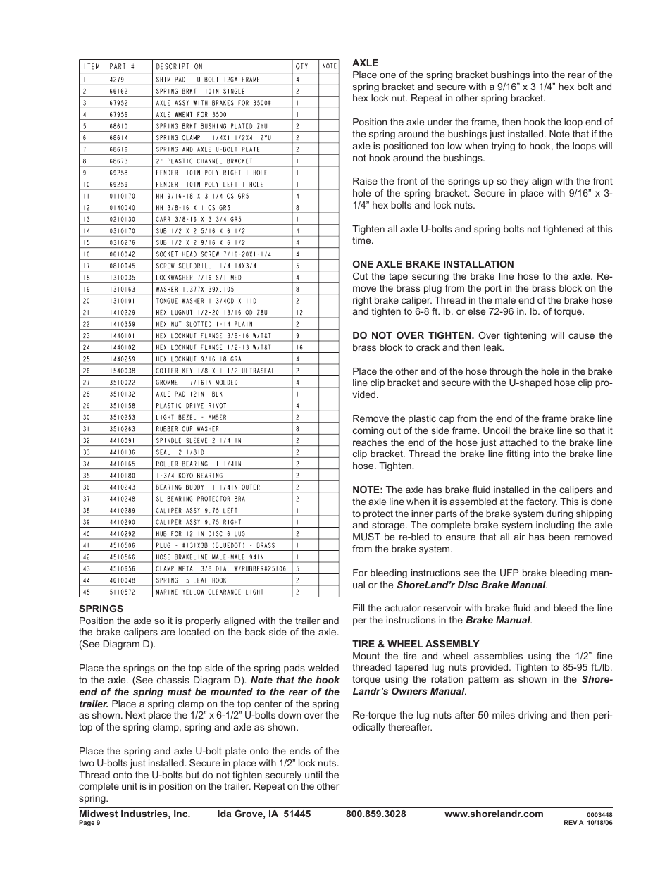 ShoreLand'r SLXR34BXLW V.1 User Manual | Page 9 / 12