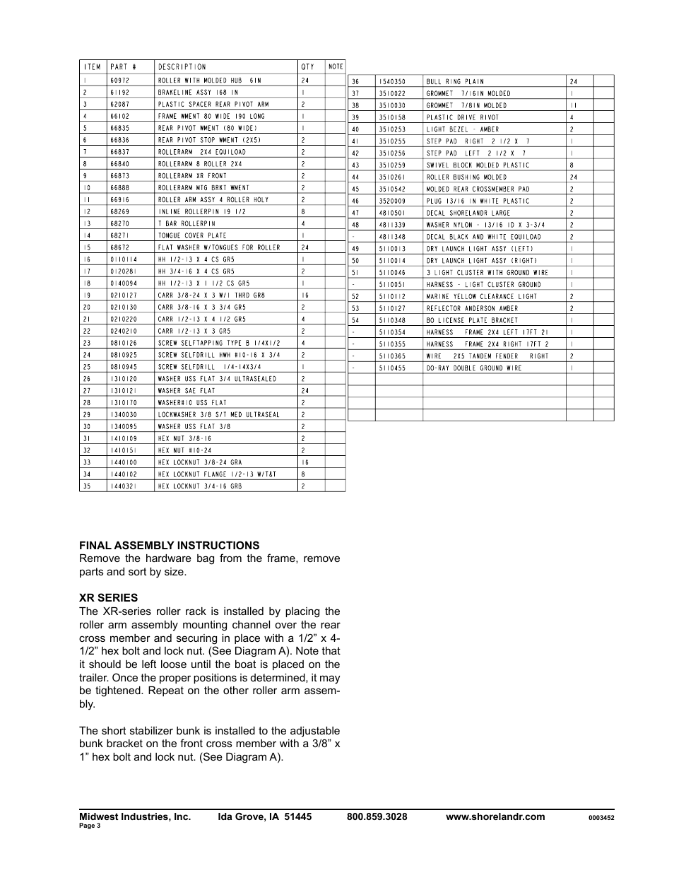ShoreLand'r SLXR40TBBLW V.2 User Manual | Page 3 / 12