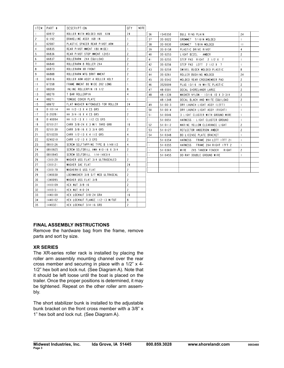 ShoreLand'r SLXR40TBXLW V.1 User Manual | Page 3 / 12