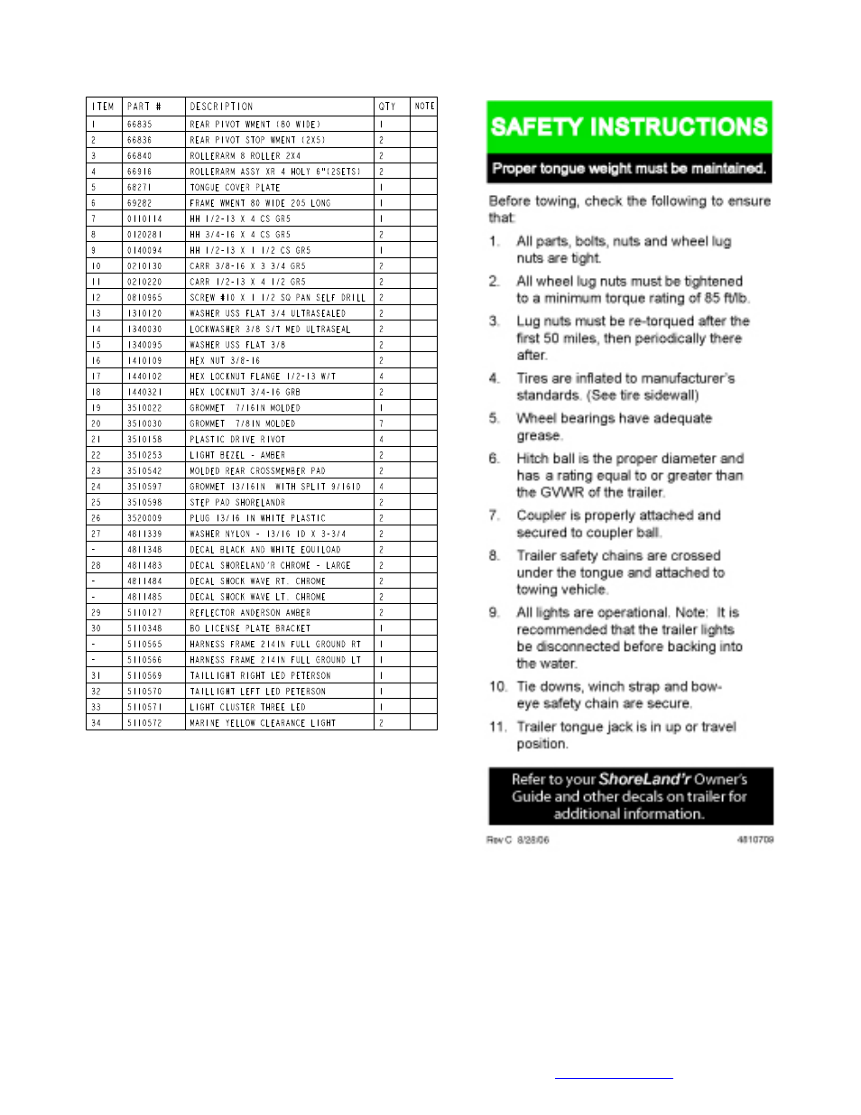 ShoreLand'r SLXR40TCBXLW User Manual | Page 3 / 16