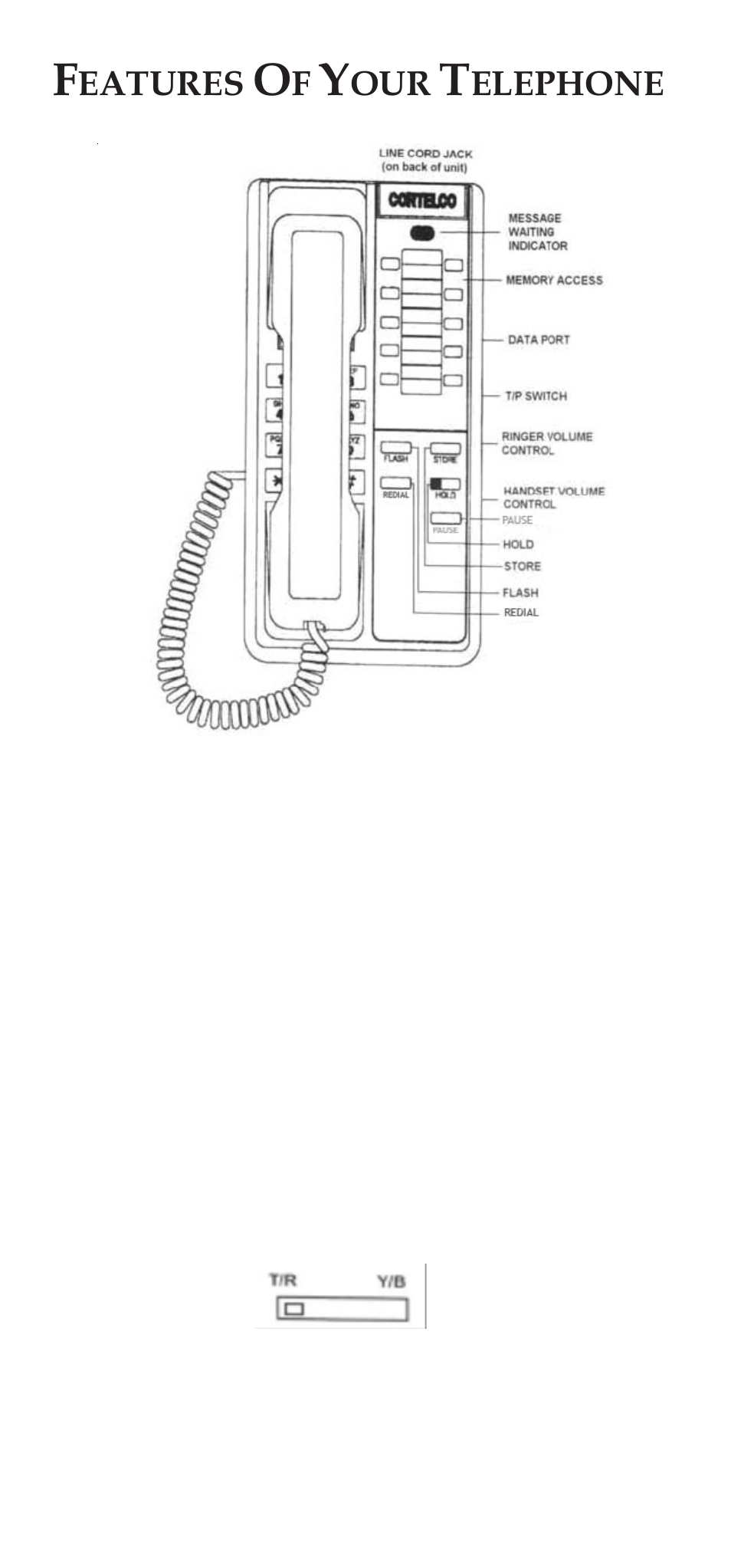 Cortelco Patriot II 2194**V0E27S User Manual | Page 6 / 12