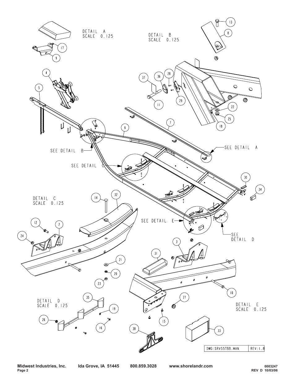 ShoreLand'r SRV55TBB User Manual | Page 2 / 10