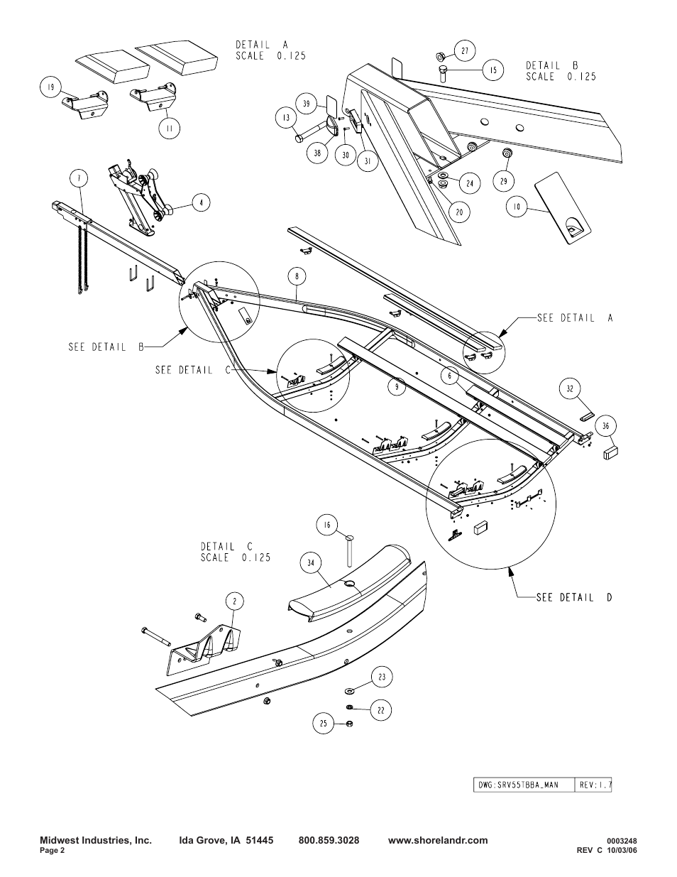 ShoreLand'r SRV55TBBA User Manual | Page 2 / 8