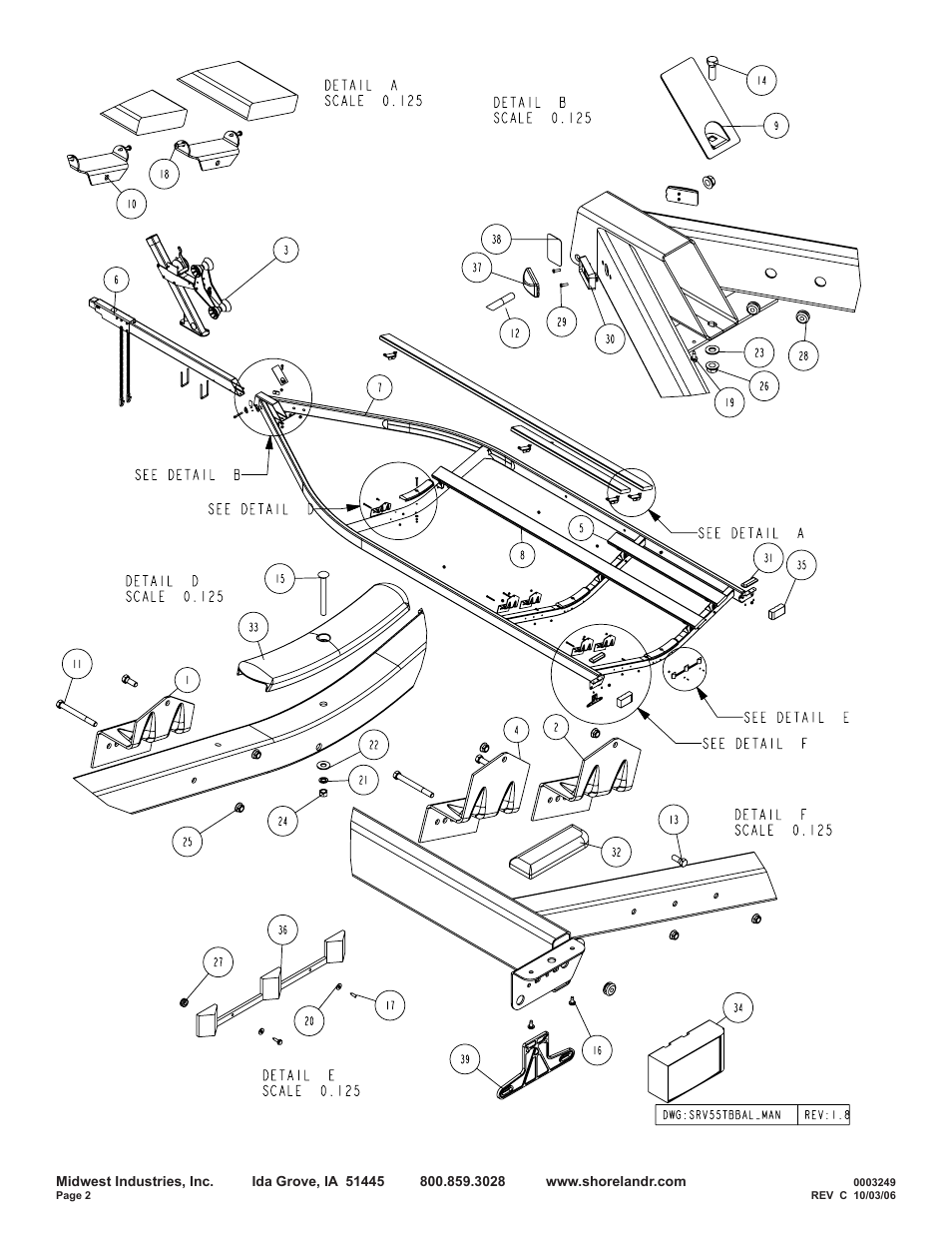 ShoreLand'r SRV55TBBAL User Manual | Page 2 / 8