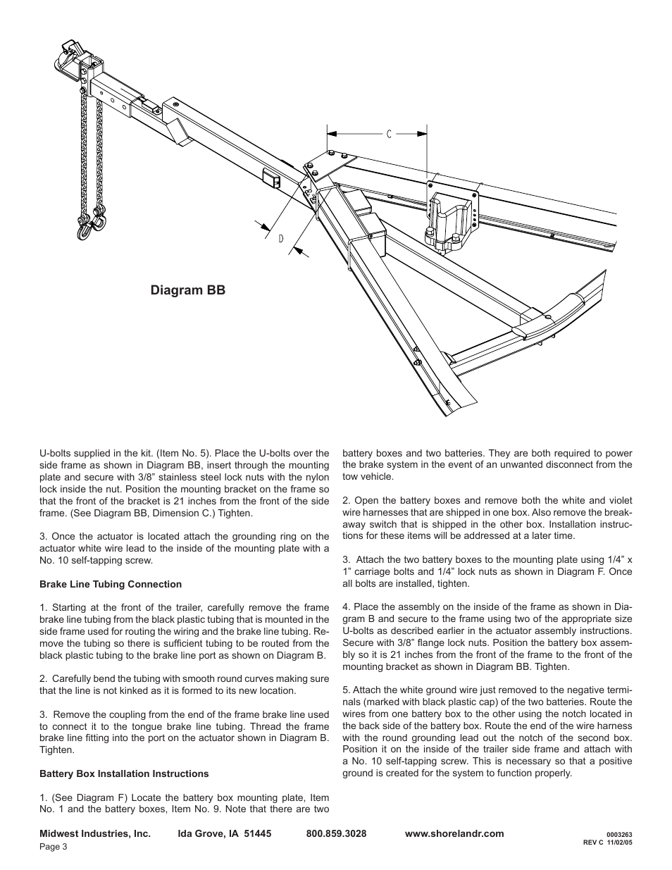 Diagram bb | ShoreLand'r TA0015 V.1 User Manual | Page 3 / 10