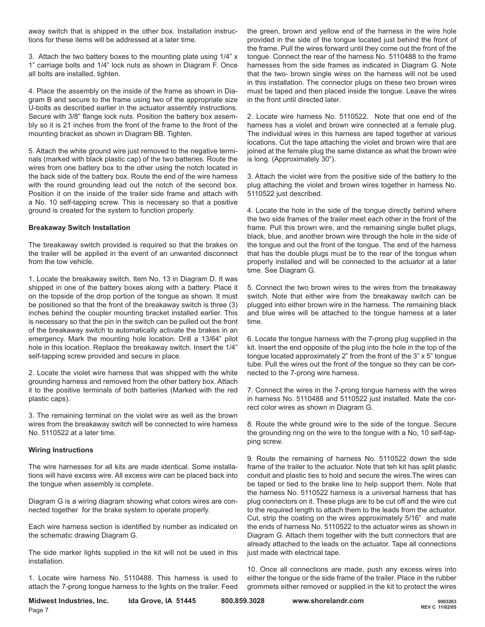 ShoreLand'r TA0015 V.1 User Manual | Page 7 / 10