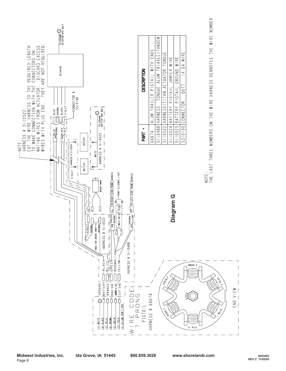 Diagram g | ShoreLand'r TA0015 V.1 User Manual | Page 8 / 10