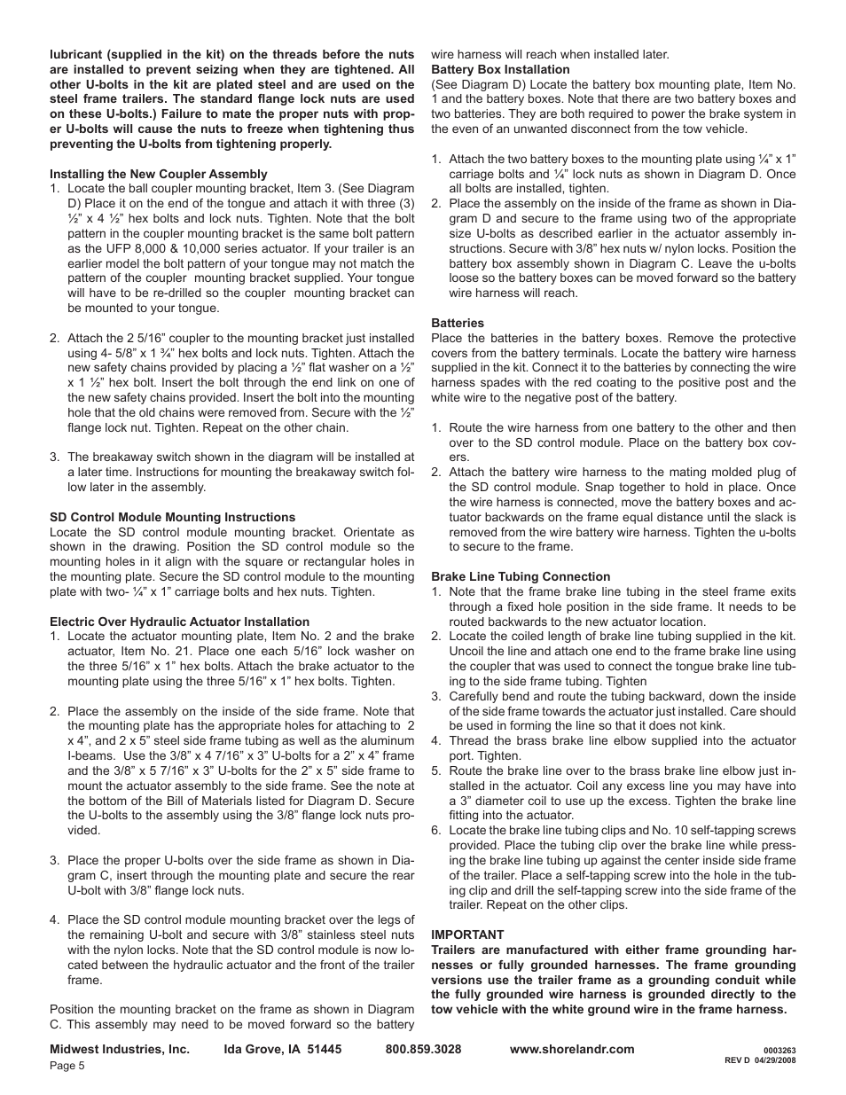 ShoreLand'r TA0015 V.2 User Manual | Page 5 / 8