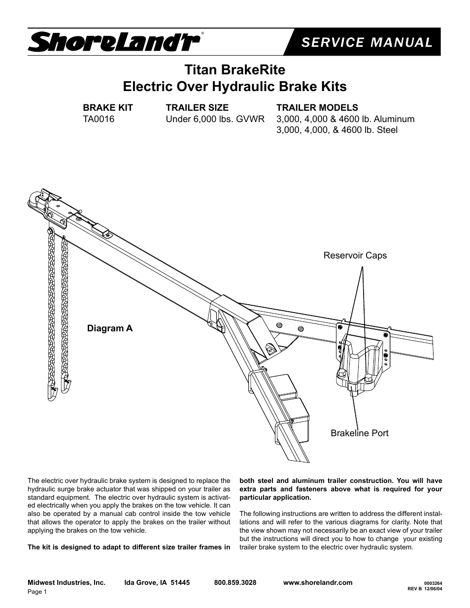 ShoreLand'r TA0016 V.2 User Manual | 10 pages