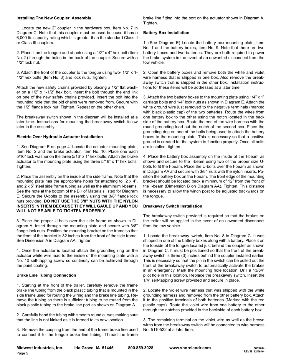 ShoreLand'r TA0016 V.2 User Manual | Page 5 / 10