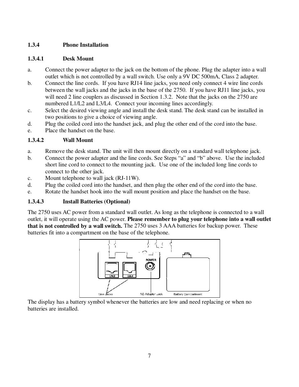 Cortelco 2750 User Manual | Page 12 / 58