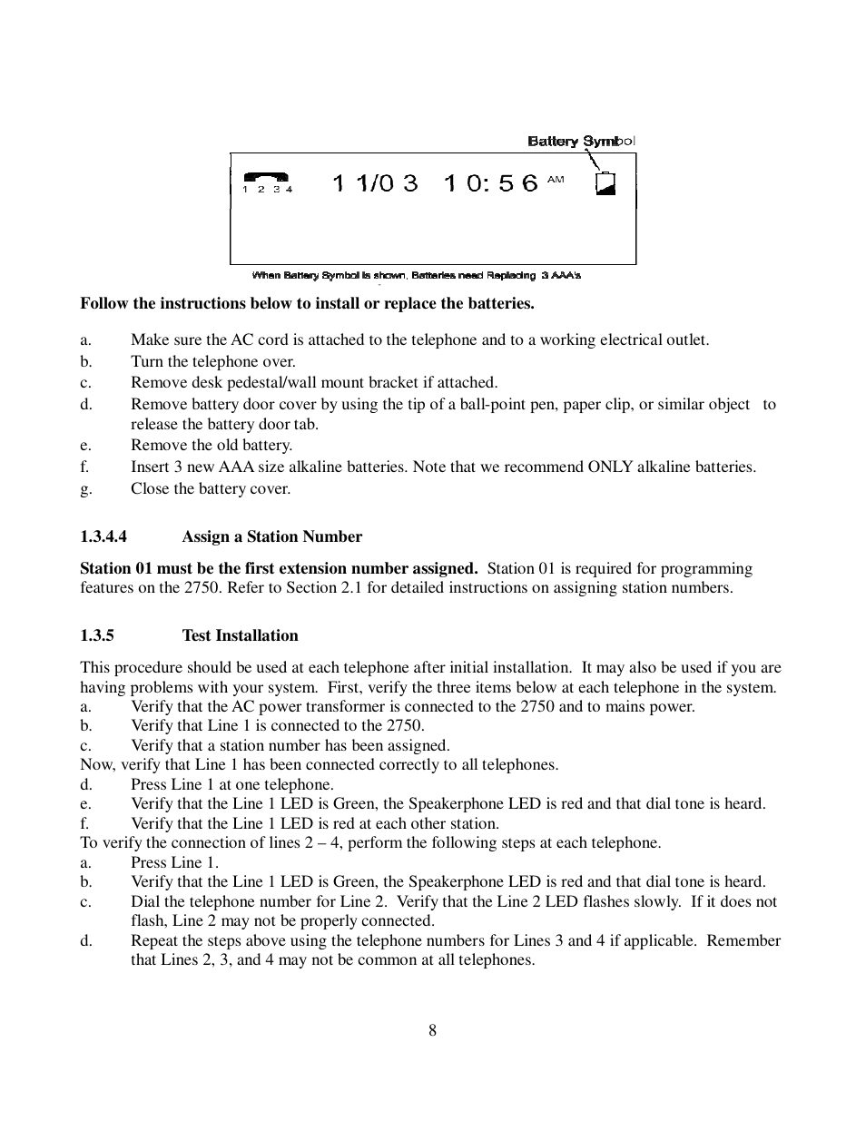 Cortelco 2750 User Manual | Page 13 / 58