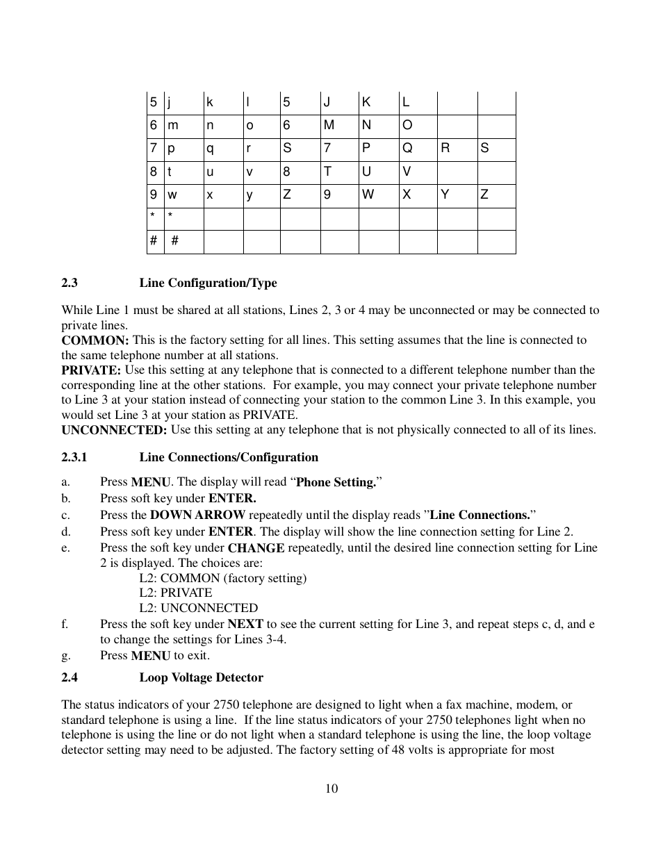 Cortelco 2750 User Manual | Page 15 / 58