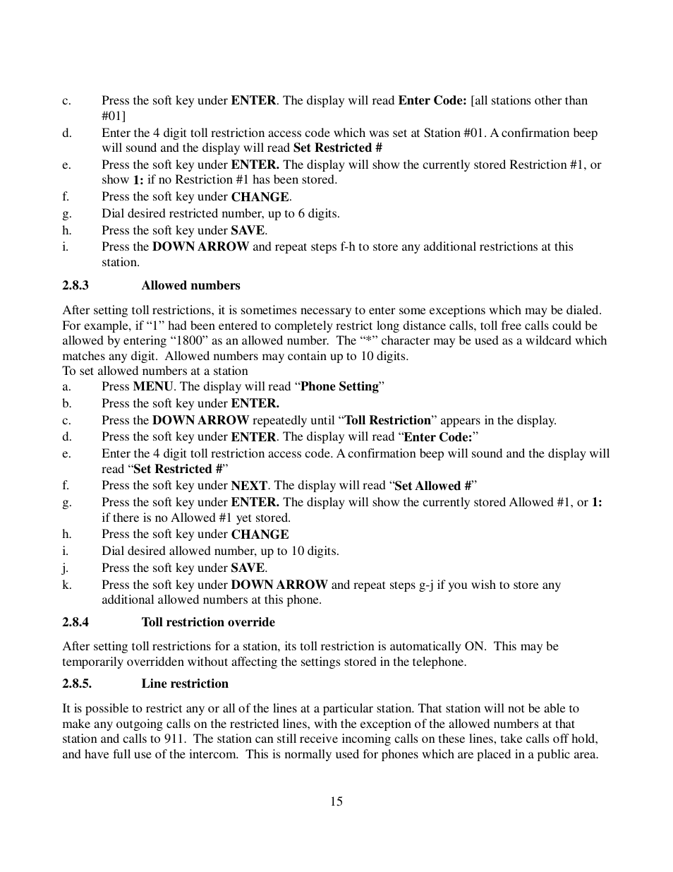 Cortelco 2750 User Manual | Page 20 / 58