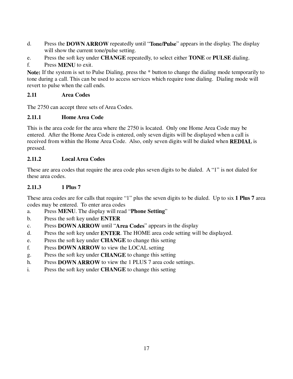 Cortelco 2750 User Manual | Page 22 / 58