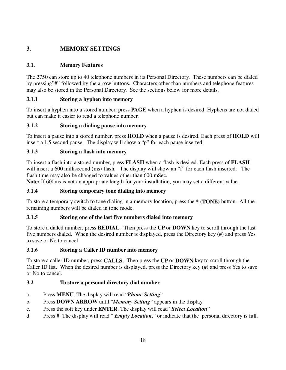 Cortelco 2750 User Manual | Page 23 / 58