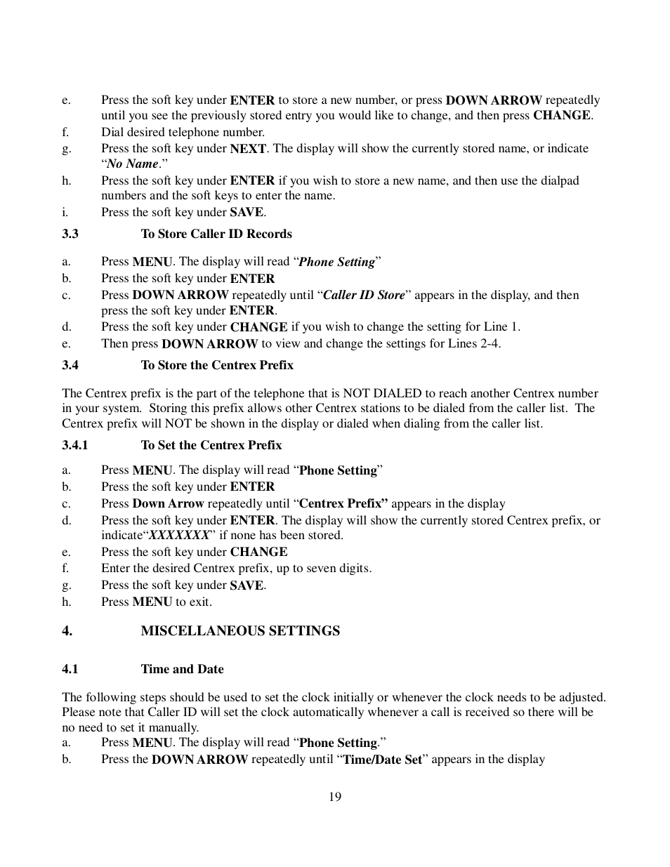 Cortelco 2750 User Manual | Page 24 / 58