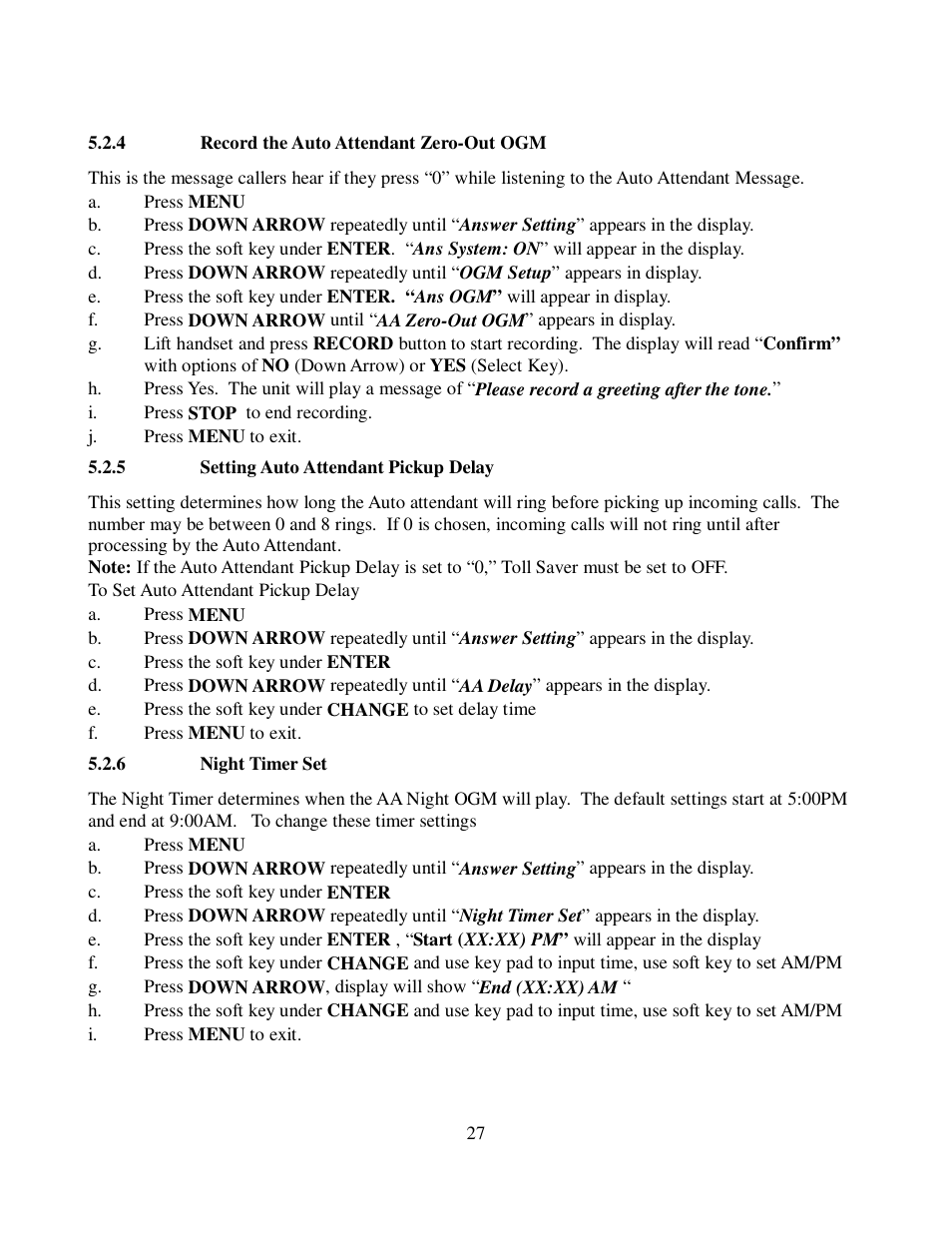 Cortelco 2750 User Manual | Page 32 / 58
